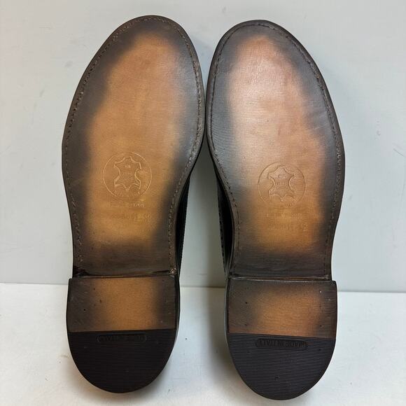 FULLY RESOLED Alden x J. Crew 97572 Dark Brown Longwing Wingtip Blucher USA 9 D main image 10